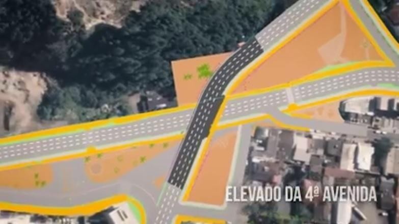 Novo Binário recebe obras em sua tubulação