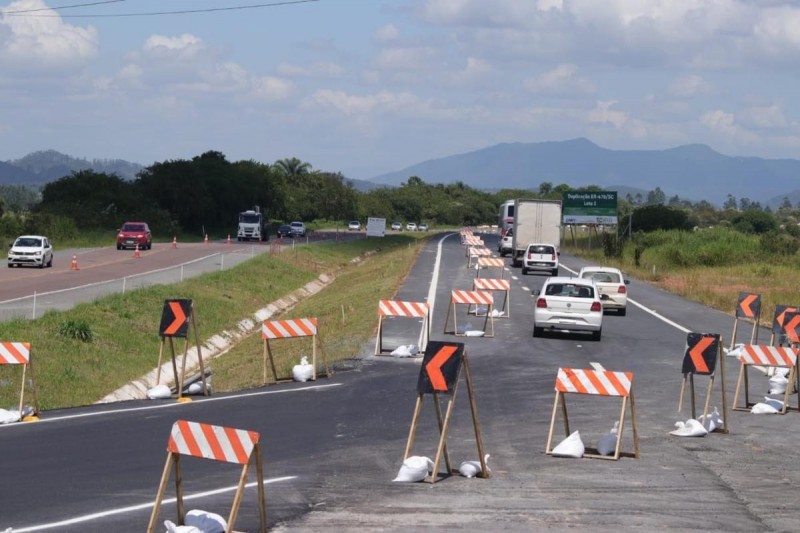 Em Santa Catarina BR-470 será duplicada até Navegantes