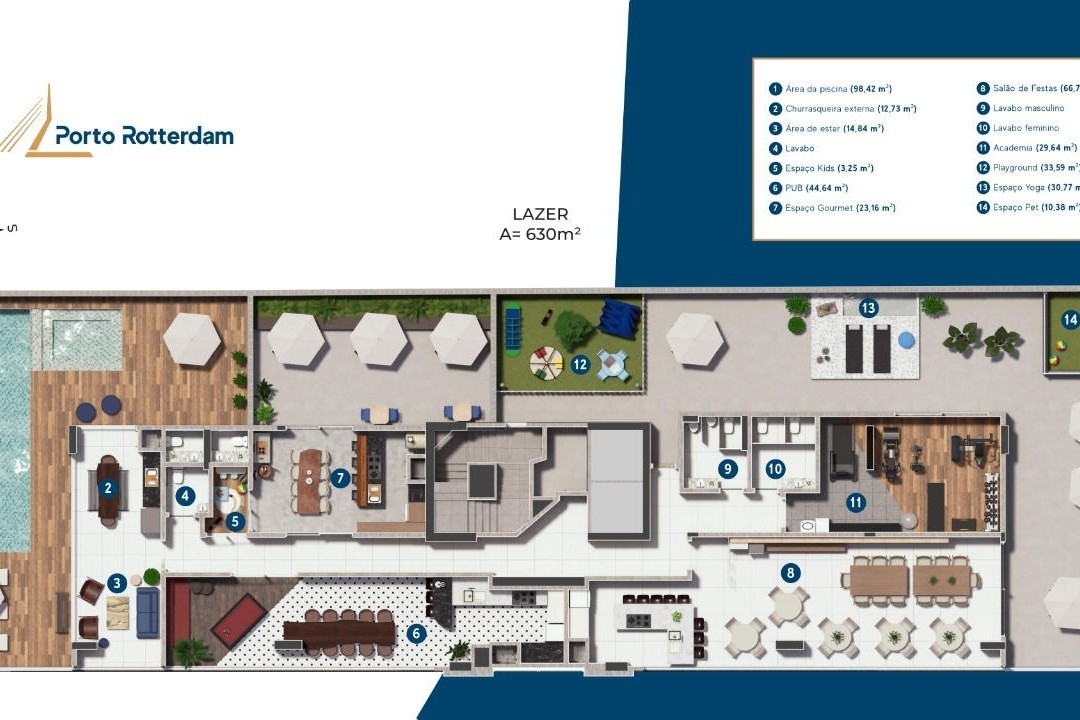 Ponto Comercial Porto Rotterdam Residence, Centro - Balneário Camboriú