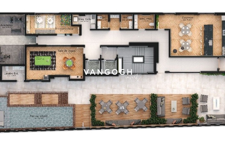 Apartamento 4 dormitórios Piazza Zilli Residence, Centro - ITAPEMA