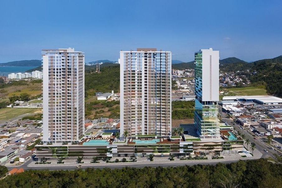 Apartamento 3 dormitórios Torres da Brava Brisa, Praia Brava - Itajaí