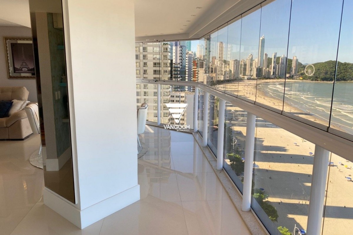 Apartamento 4 dormitórios Maria Eduarda, Frente Mar - Balneário Camboriú