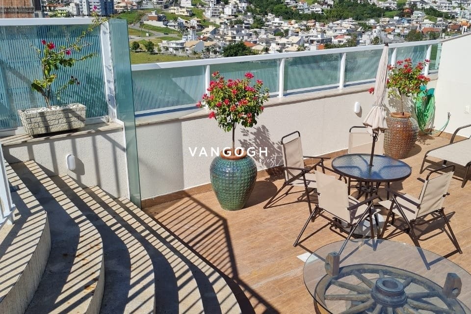 Apartamento 3 dormitórios Ed. La Pierre Blanc, Pedra branca - Palhoça