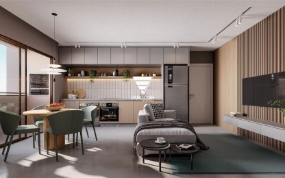 Apartamento 2 dormitórios Alameda Dom Bosco, Dom Bosco - Itajaí