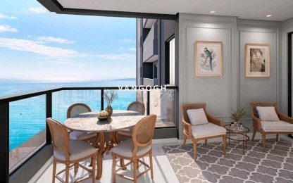 Apartamento 4 dormitórios Edifício La Rocca, Meia Praia - ITAPEMA