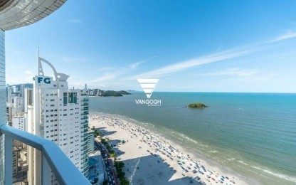 Cobertura 5 dormitórios Marques de Olinda, Frente Mar - Balneário Camboriú