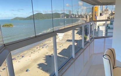 Apartamento 4 dormitórios Maria Eduarda, Frente Mar - Balneário Camboriú