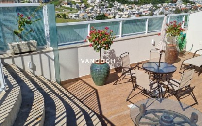 Apartamento 3 dormitórios Ed. La Pierre Blanc, Pedra branca - Palhoça