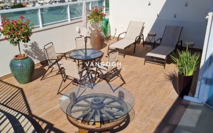 Apartamento 3 dormitórios Ed. La Pierre Blanc, Pedra branca - Palhoça