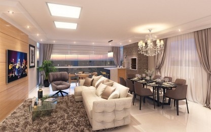 Apartamento 3 dormitórios Residencial Faller