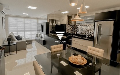 Apartamento 2 dormitórios Garden Village, Nações - Balneário Camboriú