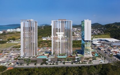 Apartamento 3 dormitórios Torres da Brava, Praia Brava - Itajaí