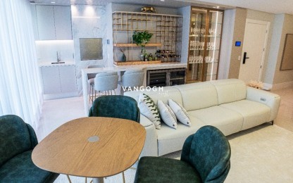 Apartamento 4 dormitórios One Tower  Residence, Frente Mar - Balneário Camboriú