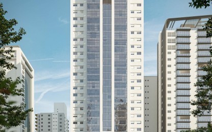 Cobertura 5 dormitórios Diamond Crystal Tower