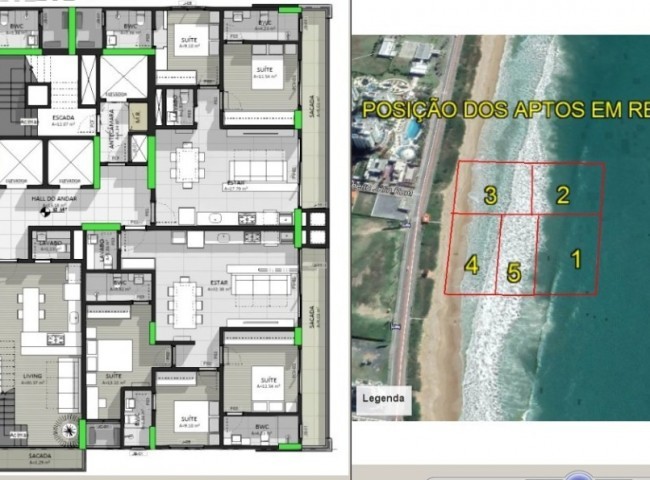 Apartamento 2 dormitórios Sky Brava Residence