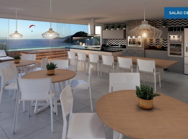 Apartamento 3 dormitórios Surfers Paradise Residence, Praia Brava - Itajaí