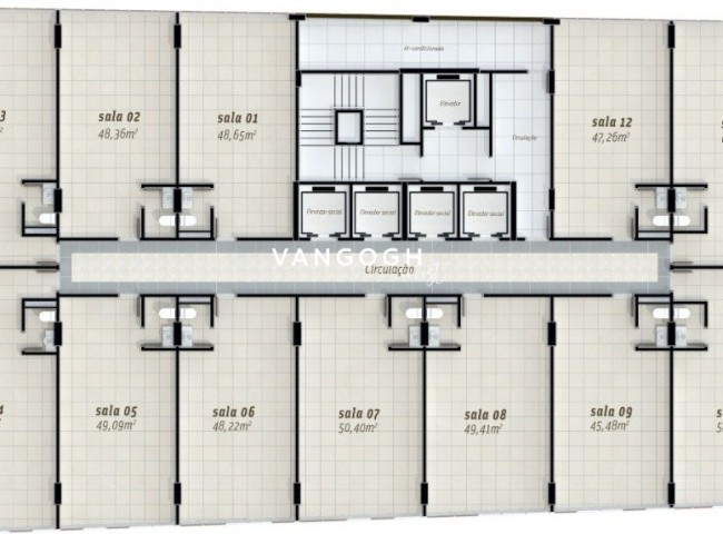 Salas/Conjuntos Riviera Business & Mall, Praia Brava - Itajaí