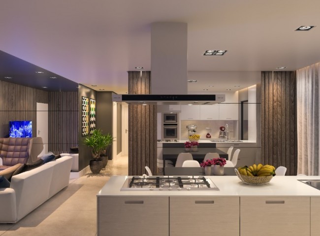 Apartamento 3 dormitórios SUN COAST RESIDENCE