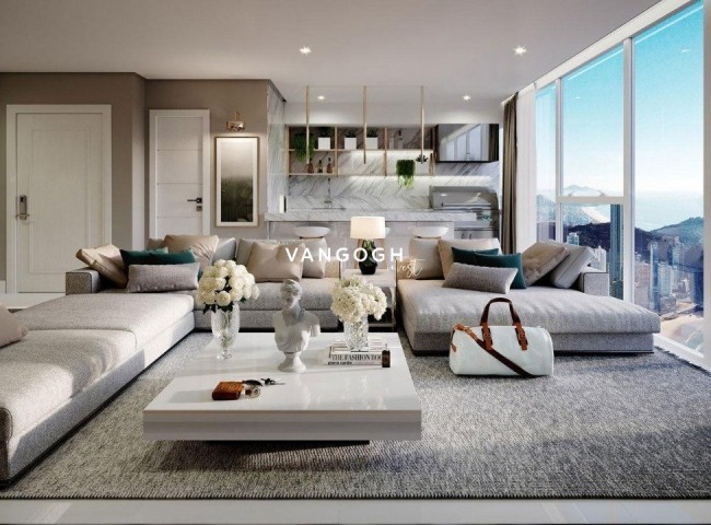 Apartamento 4 dormitórios Boreal Tower, Centro - Balneário