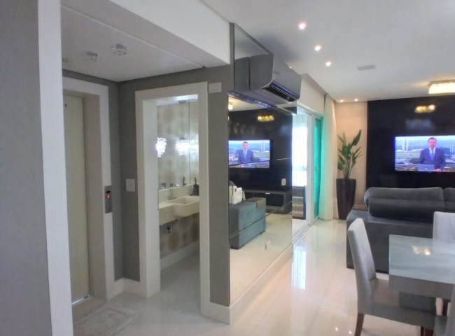 Apartamento 3 dormitórios Luar Biasa, Quadra Mar - Balneário Camboriú