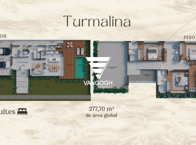 Casa 4 dormitórios Viva Park - Casas