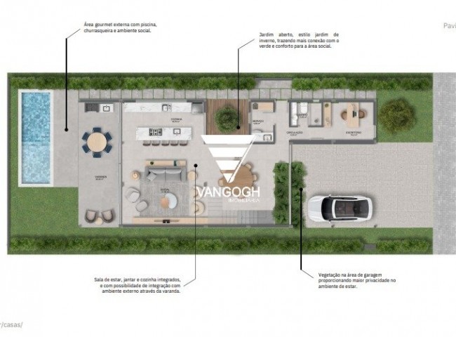 Casa 4 dormitórios Viva Park - Casas