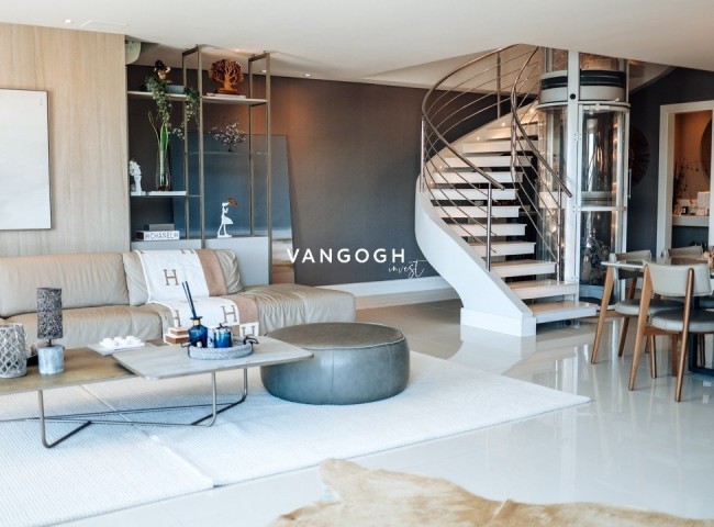 Cobertura 5 dormitórios , Praia Brava - Itajaí