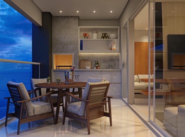 Apartamento 3 dormitórios Aquamarine Residence, Praia Brava - Itajaí