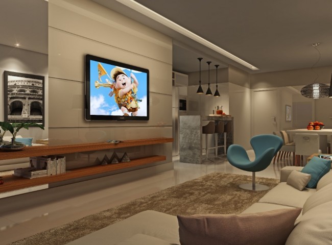 Apartamento 3 dormitórios Aquamarine Residence, Praia Brava - Itajaí