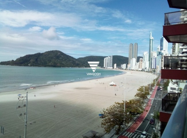 Apartamento 3 dormitórios Praia do Leme, Frente Mar - Balneário Camboriú
