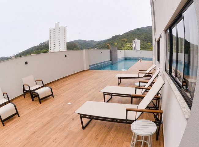 Apartamento 2 dormitórios Lago Moraine, Fazenda - Itajaí