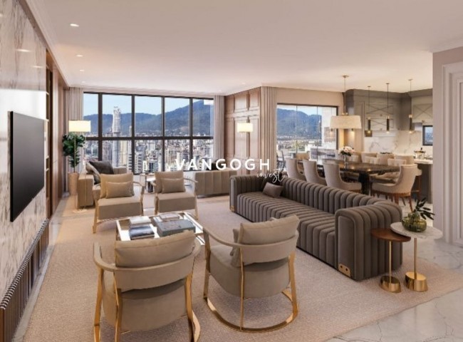 Apartamento 4 dormitórios Salzburgo, Meia Praia - ITAPEMA