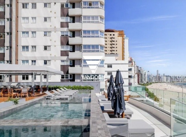 Apartamento 4 dormitórios Copenhagen, Frente Mar - Balneário Camboriú
