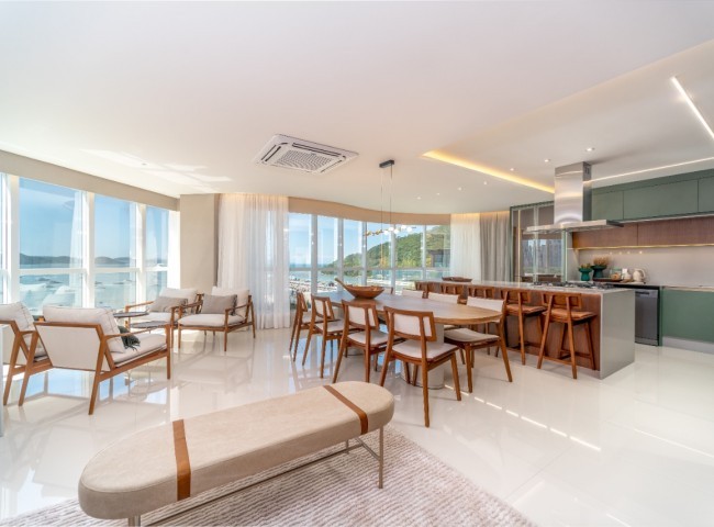 Apartamento 4 dormitórios Ibiza Towers, Frente Mar - Balneário Camboriú