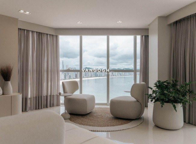Apartamento 4 dormitórios Ibiza Towers, Frente Mar - Balneário Camboriú