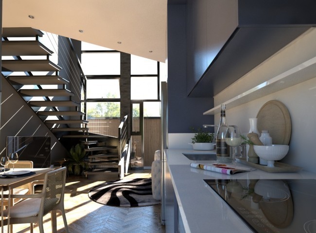 Loft 1 dormitórios Brooklyn Apartaments