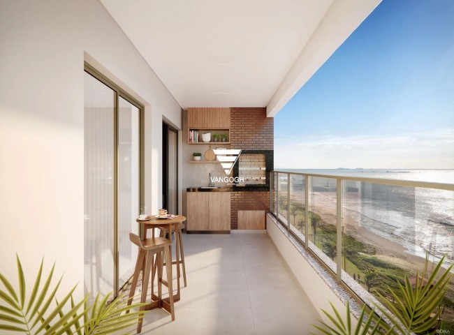 Apartamento 3 dormitórios Residencial Barra Beach