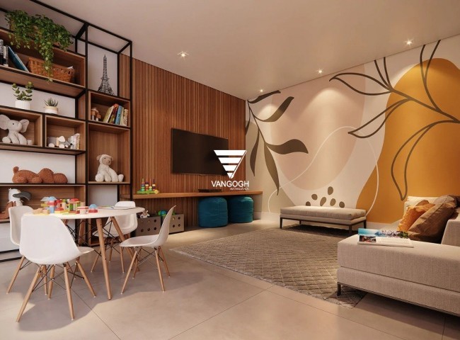 Apartamento 3 dormitórios Residencial Barra Beach