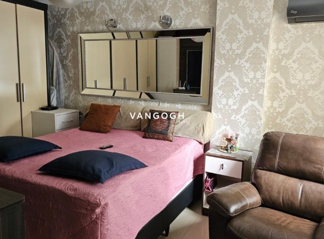 Apartamento 3 dormitórios Ed` Concorvado, Centro - Balneário
