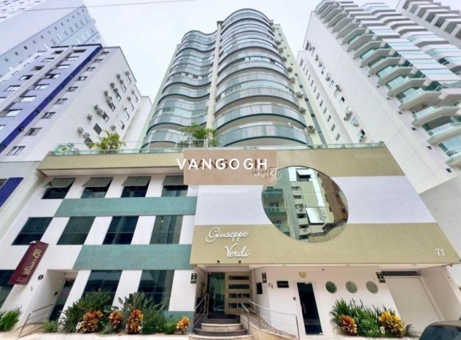 Apartamento 3 dormitórios Giuseppe Versi, Centro - Balneário Camboriú