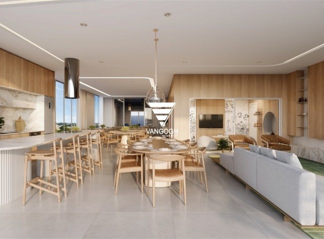 Apartamento 3 dormitórios Hannover Residence