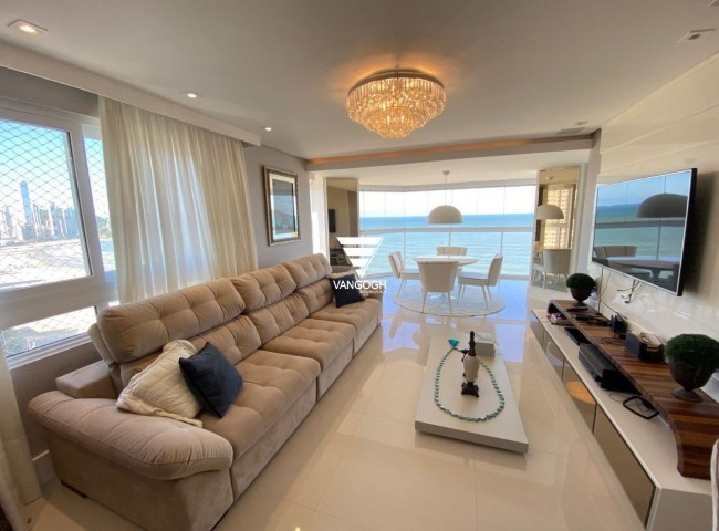 Apartamento 4 dormitórios Maria Eduarda, Frente Mar - Balneário Camboriú