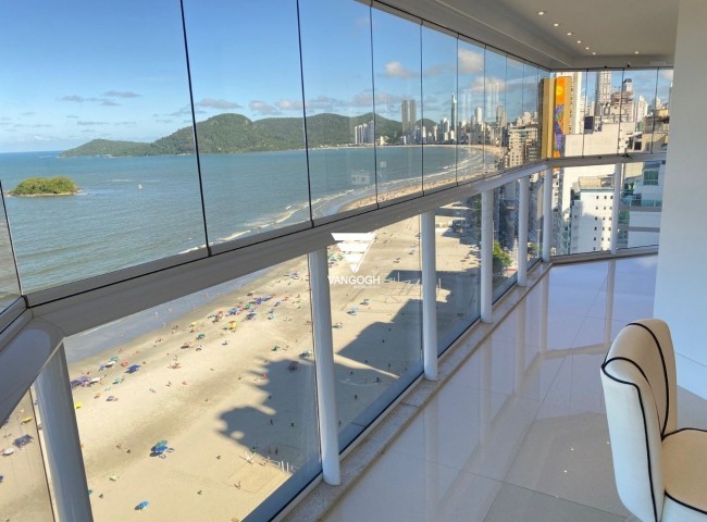 Apartamento 4 dormitórios Maria Eduarda, Frente Mar - Balneário Camboriú