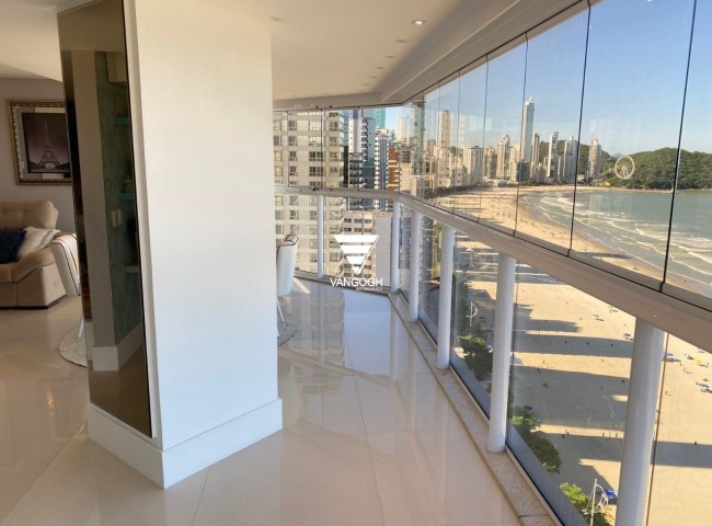 Apartamento 4 dormitórios Maria Eduarda, Frente Mar - Balneário Camboriú