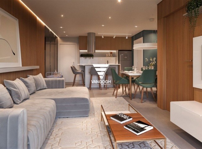 Apartamento 2 dormitórios Residencial Alicante