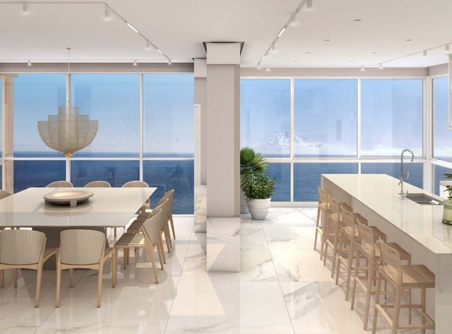 Apartamento 5 dormitórios Blue Coast Tower