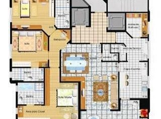 Apartamento 3 dormitórios Dell Valle, Centro - Balneário Camboriú