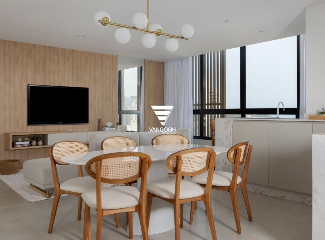 Apartamento 3 dormitórios Dom Arthur, Centro - ITAPEMA