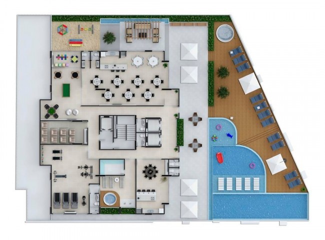 Cobertura 4 dormitórios Mirante Das Águas, Quadra Mar - Balneário Camboriú