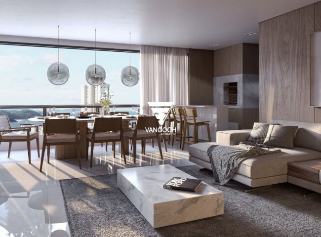 Apartamento 3 dormitórios Mar Belle Residence, Quadra Mar - Balneário Camboriú